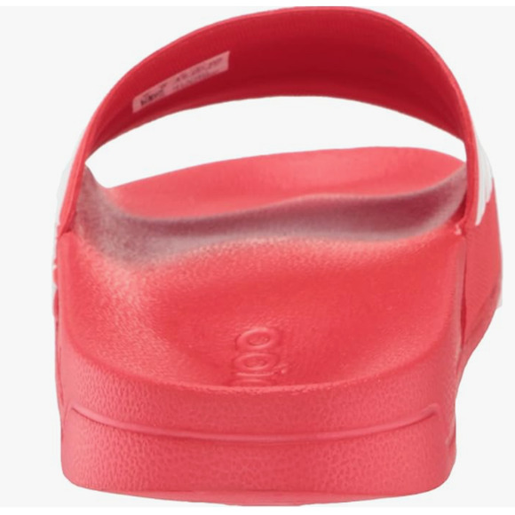 adidas Adilette Shower Slides Men's, Red, Size 13 - Picture 2 of 7